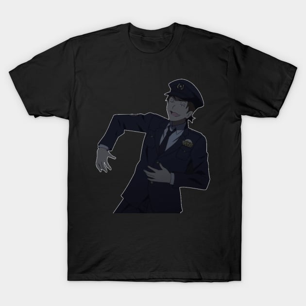 Zombieland Saga Policeman T-Shirt by KokoroPopShop